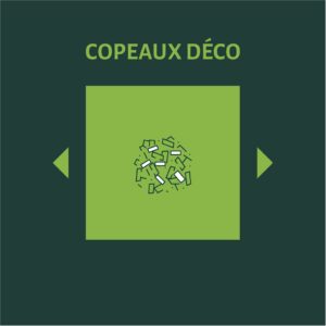 Copeaux décoratifs